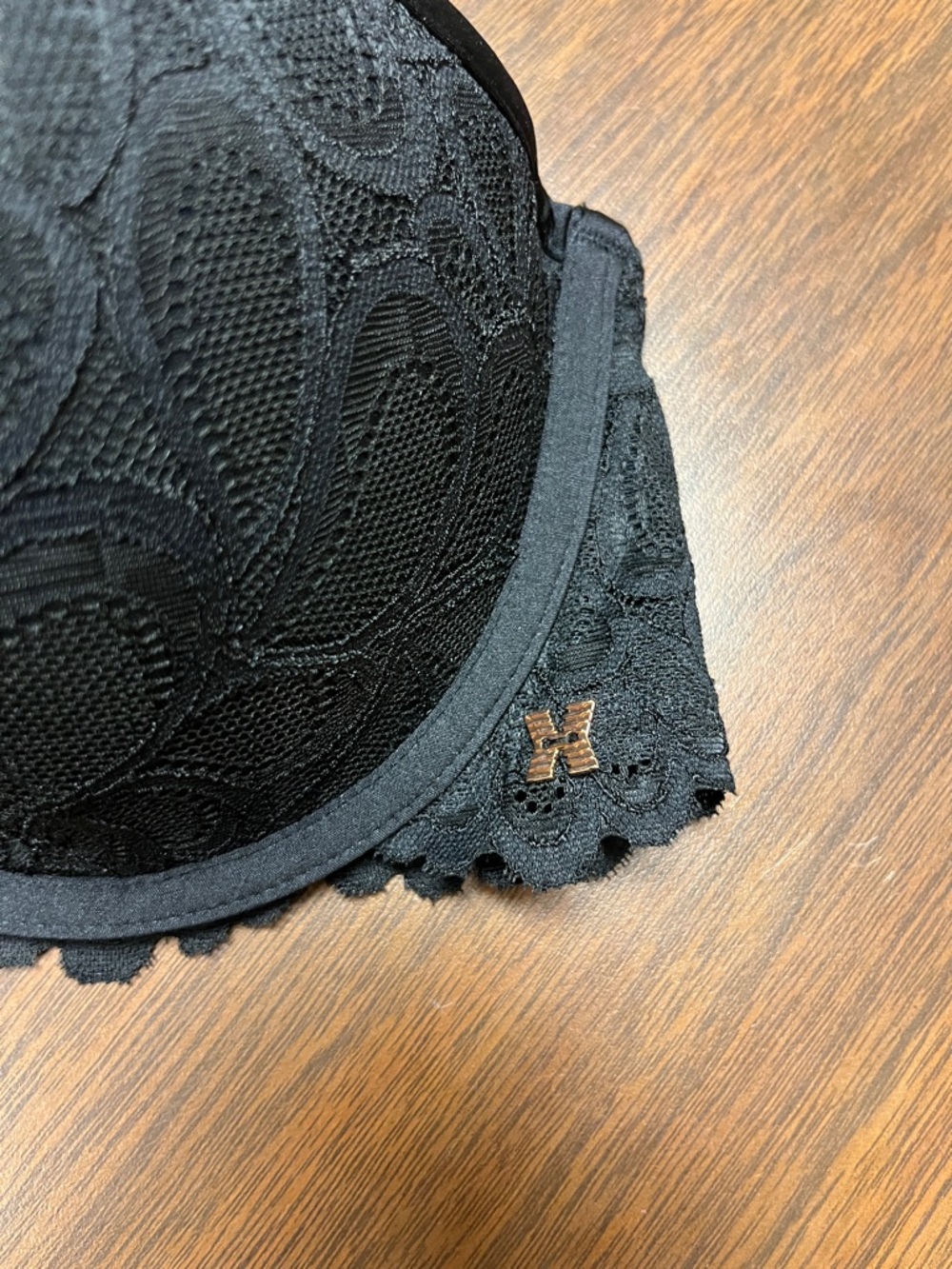 SAVAGE NOT SORRY LIGHTLY LINED LACE BALCONETTE BRA, size 38 C, new - Picture 5 of 15